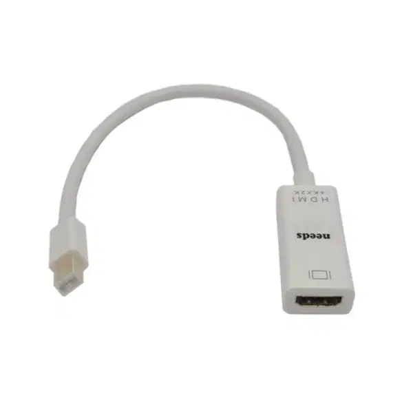 Mini DP to HDMI 4K 3D지원 영상 변환기 화이트